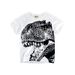 Mother & Kids summer Korean style boys short-sleeved T-shirt baby bottoming shirt children's clothing one piece consignment sale_viptrois.com