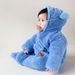 Kids'clothing Thickened newborn clothes go out cotton-padded baby winter clothes warm foot wrap cotton_viptrois.com