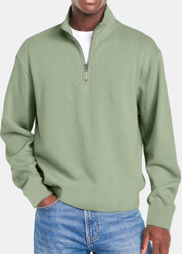 Men's Clothing New Autumn Long Sleeve Zipper Men's Casual Tops Sportswear_viptrois.com