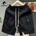 Men's Casual Drawstring Waist Shorts Style Summer Zipper Large Pocket Outdoor Sports Pants Versatile New_viptrois.com