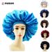 Men's Hats Official Large Satin Nightcap Rubber Band Hat Hair Care Hat Satin Nightcap Multi Color_viptrois.com