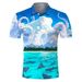 2025d Polo Men's Spring Summer New 3D Quick-Dry T-Shirt Casual Camouflage Print Turn-Down Collar Short Sleeve_viptrois.com