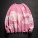 Men's Clothing Andre | Men's American Lazy Atmosphere Fun Design Sweater Jacket Men's And Women's Knitted Cardigan Casual Tops_viptrois.com