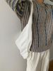 Pure Cleanfit Men's High-End Sweater Autumn Winter Korean Style Retro Color Block Crew Neck Casual Knitwear_viptrois.com