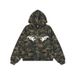 Men's Hip Hop Camouflage Distressed Cardigan Hoodie Autumn 2025 New Style Cool American Retro Jacket for Men_viptrois.com