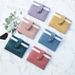 Card Holder Purse Wallets Simple Fashion Color Match Color Thin Mini Buckle One Card Bag Anti-degaussing Card Bag_viptrois.com