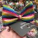 South Korea Dongdaemun New Arrival Same Style Gradient Rainbow Bow Children's Side Clip Baby Hairpin_viptrois.com