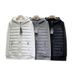 "Trendy Unisex Lightweight Hooded Jacket With Color Block Design - Slim Fit Zippered Casual Outerwear For Winter"_viptrois.com