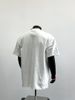 Back Pattern American Half White Summer Loose Versatile T-shirt Trendy Brand 230G Pure Cotton Short Sleeve_viptrois.com