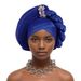 New Braids Stacked Diamond Heavy Industry Baotou Hat Muslim Hat African Hat_viptrois.com