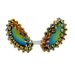 Cross Border Rivet Alien Sunglasses Festival Party Funny Punk Sunglasses European And American Trend Spike Chain Sunglasses_viptrois.com