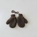 Children's gloves Winter ins warm interlocking baby Student halter baby gloves_viptrois.com