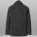 Men's Tweed Blazer – Slim-Fit Casual Jacket (Black/Dark Brown/Grey, M-4XL) Men's Clothing_viptrois.com