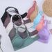 (Pack of 3) Breastfeeding Bra Open Buckle No Steel Ring Underwear Pregnant Women Gather Nursing Bra with Breast Pad_viptrois.com