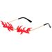 Men's Sunglasses New Style Personalized Sunglasses For Women Trendy Internet Celebrity Fishbone Sunglasses Trendy Fashion Party Funny Glasses_viptrois.com