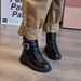 Kids Shoes Children's Martin Boots Girls' Leather Boots New Models For Medium And Large Children's Baby Leather Children's Short Boots_viptrois.com