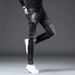 Men's Clothing Men's Jeans Korean Style Trendy Slim Fit Skinny Jeans Trendy Brand Retro Patchwork Men's Pants_viptrois.com