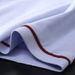 Men's Clothing Short Sleeved Polo Shirt Casual Business Solid Color Concealed Button Color Matching Lapel T Shirt_viptrois.com