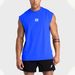 Men's Clothing Wide Shoulder Sleeveless T Shirt Sports Vest Fitness Clothes Training Brothers Show Muscle Loose Waistcoat_viptrois.com