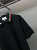 European Station Summer New Style Collar Embroidered Little Bee Polo Shirt Men And Women Business Commuting Pocket Short_viptrois.com