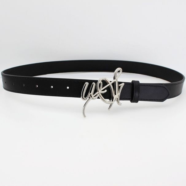 Trendy Letter Buckle Belt For Women - Fashion Adjustable Waist Strap For Jeans & Dresses | Stylish Accessory_viptrois.com