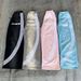 Men's Clothing Unisex Color-Block Loose Fit Pants – Trendy Streetwear Joggers For Men & Women, Breathable Casual Trousers (Black/Blue/Grey/Pink)_viptrois.com
