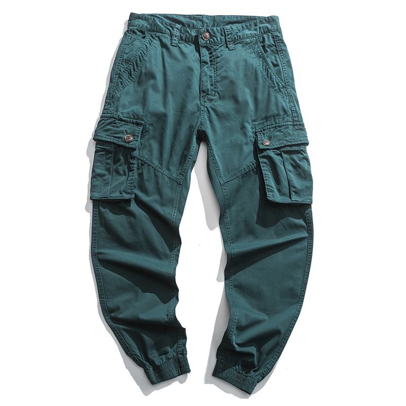 Men's Clothing Casual Pants Non-ironing Leggings Large Size Multi-pocket Outdoor Overalls _viptrois.com