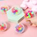 TPR Colored Beads Vent Ball TPR Soft Glue Decompression Rainbow Ball Burr Ball Middle Ball Squeeze Ball Pinch Music Decompression Toy_viptrois.com