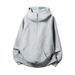Monochrome Man- Heavyweight American Style Half-Zip For Men Women, Autumn And Winter Three-Dimensional Split Half-High Collar Solid_viptrois.com