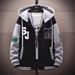 Youth Baseball Jacket – Unisex Zip-Up Hooded Windbreaker With Color Blocking (Black/Green, M-3XL)_viptrois.com