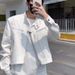 2025 Spring Autumn Korean Version Outerwear Men High Street Brand Harajuku Style Cool And Trendy Loose Jacket_viptrois.com