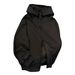 Autumn And Winter Retro Double Zipper Design Cardigan Hooded Sweatshirt Loose And Versatile Casual Jacket_viptrois.com