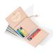 WalletWallet Cartoon Student Cute Charm Ladies Tri-fold Wallet Large Capacity Multiple Card Slots Simple Short Coin Purse_viptrois.com