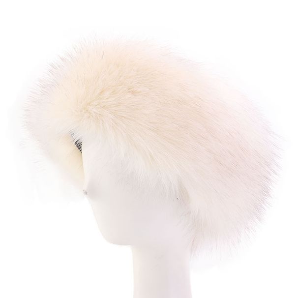 Trapper Hats Fashion autumn and winter warm head with plush hair band winter women hair hat_viptrois.com