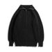 Half High Neck Sweater, Cardigan, Zipper Jacket, Men's Style, Loose And Casual Knit Sweater_viptrois.com