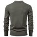 Men's Clothing Men's Long Sleeve Knit Sweater Autumn Winter Business Casual Half Zipper Thin Sweater For Men_viptrois.com