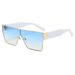 2025 New Square Sunglasses For Women, European And American Fashion Trends, Integrated Sunglasses For Men, Instagram Style Street Photography,_viptrois.com