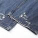 Washed Vintage Dirty Jeans Men's Long Street Style Punk Tie-Dye Gradient Frayed Loose Casual Straight Pants_viptrois.com