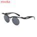 New Fashion Personality Round Frame Sunglasses Female Trend Ins Net Red Same Personality Half Frame Sunglasses T1303_viptrois.com