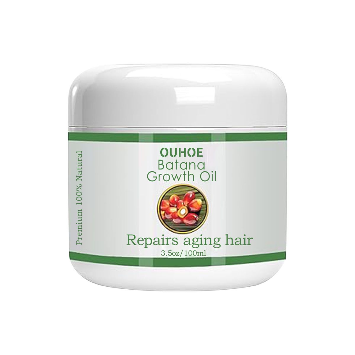 OUHOE Cream Repairs Dry Damaged Tail, Massages the scalp Deep Moisturizing, Smooth and Beautiful Hair Care_viptrois.com