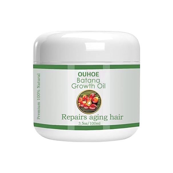 OUHOE Cream Repairs Dry Damaged Tail, Massages the scalp Deep Moisturizing, Smooth and Beautiful Hair Care_viptrois.com