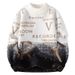 Pure Half Turtleneck Sweater For Men, Autumn And Winter, Solid Color, Casual Base Layer, Japanese Style, Trendy, Simple,_viptrois.com