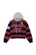 2026 New Environmentally Friendly Fabric European And American Retro Loose Zipper Hooded Sweater Striped Color Matching Personalized Street Fashion Cl_viptrois.com