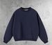 2025 Autumn And Winter Lamb Wool Crew Neck Sweater Fleece Thickened Sweater Men_viptrois.com