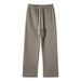 Men's Clothing New Loose Plus Velvet Trendy Brand Sweatshirt Men Oversize Hooded Trendy Brand Men's Sweatshirt Pants Suit_viptrois.com