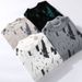 Men's Clothing Men's Fashion Personality Graffiti Half Turtleneck Thickened Sweater, Knitted Sweater Wool_viptrois.com