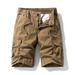 2025 Summer Men's Casual Bermuda Loose Cotton Outdoor Travel Wear-resistant, Breathable And Comfortable Beach Shorts_viptrois.com