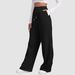 Men's Clothing Wide Leg Sweatpants Trendy High Waisted Draws_viptrois.com