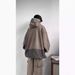 Retro Fleece Hoodie Men's Loose Casual Warm Workwear Pullover Hoodie Couple Jacket_viptrois.com