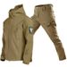 Man's Clothing 2024 New Soft-Shell Hardshell Suit Camouflage Jacket Fleece Jacket Tactical Jacket Jacket_viptrois.com